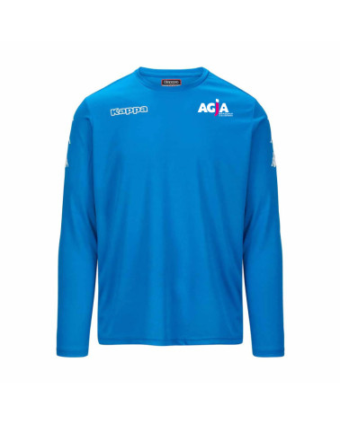 GOALKEEPER TEE ENFANT BLEU